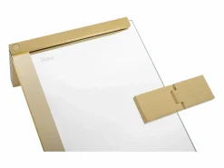 Rea Cabina De Ducha Hugo Brush Gold 100X80