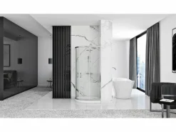 Rea Cabina De Ducha Look 80X80 Chrome