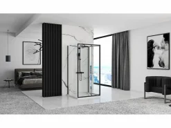 Outlet Cabina De Ducha Rapid Fold 90x80 Black Cabina De Ducha