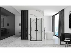 Clearance Cabina De Ducha Rapid Slide 110x80 Black Cabina De Ducha