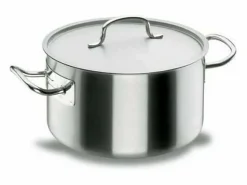 Lacor Cacerola alta de acero inoxidable - 22 l - 36 cm