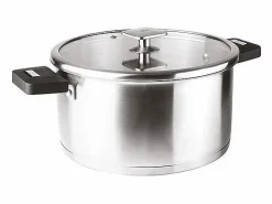 Outlet Cacerola de acero inoxidable desmontable de 18 cm con sistema Click & Lock - Colección Combi de Material Y Utensilios De Cocina