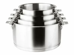 Outlet Cacerola de acero inoxidable desmontable de 18 cm con sistema Click & Lock - Colección Combi de Material Y Utensilios De Cocina
