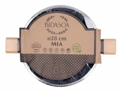 Best Cacerola Mia Bidasoa con tapa aluminio prensado Ø28 cm Material Y Utensilios De Cocina