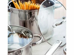 Sale Cacerola Ottawa Quid con tapa acero inox Ø26 cm Material Y Utensilios De Cocina