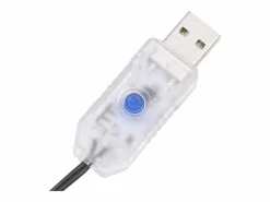 Sale vidaxl Cadena de luces 400 LEDs 40 m 8 efectos de luz blanco cálido