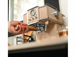 New Cafetera Cecotec Power Espresso 20 Tradizionale Light 1350W 20 bar 1,5L beige Marru00f3n