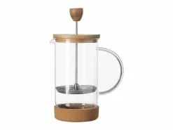 Secret de Gourmet Cafetera de Bambú "Nature" 60cl Moderna y Ecológica