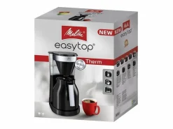 Online Cafetera de filtro MELITTA Easy Top Therm II 1L, 1050W, diseño , 12 tazas, mantenimiento en caliente termo Negro