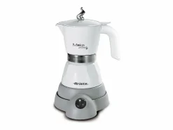 New Cafetera Moka Eléctrica Moka Aroma 2-4 Tazas Multicolor, Diseño Original y Sabor Intenso Pequeño Electrodoméstico