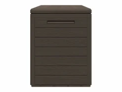 Discount Cagnes-sur-Mer Caja de almacenamiento de jardín marrón 116x44x55 cm Baúl De Jardín