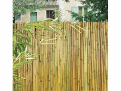 Outlet NORTENE Cañizo entero barnizado bambooflex 2X3 M Marru00f3n