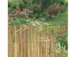 Outlet NORTENE Cañizo entero barnizado bambooflex 2X3 M Marru00f3n