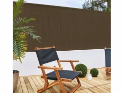 Outlet Cañizo pvc doble cara 20 mm marron 1,5X3 M Marru00f3n