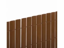 Clearance Cañizo pvc elegance recycane doble cara 30 mm marrón Cercados Y Ocultación