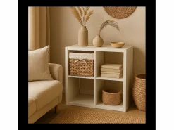 Clearance Caja de almacenaje de jacinto de agua - 28 x 28 x 28 cm Accesorios De Almacenaje
