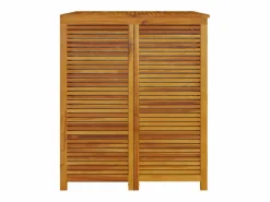 Hot vidaxl Caja de almacenaje de jardín madera maciza acacia 70x87x104 cm Color natural claro