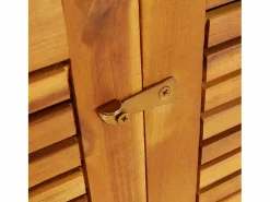 Hot vidaxl Caja de almacenaje de jardín madera maciza acacia 70x87x104 cm Color natural claro