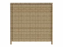 Discount Caja de almacenaje de jardín ratán sintético mezcla 469L Baúl De Jardín