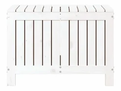 Hot Caja de almacenaje jardín madera de pino 76x42,5x54 cm Baúl De Jardín
