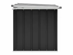 Hot Caja de almacenaje para jardín 129x67x65 cm ES518922 Gris antracita