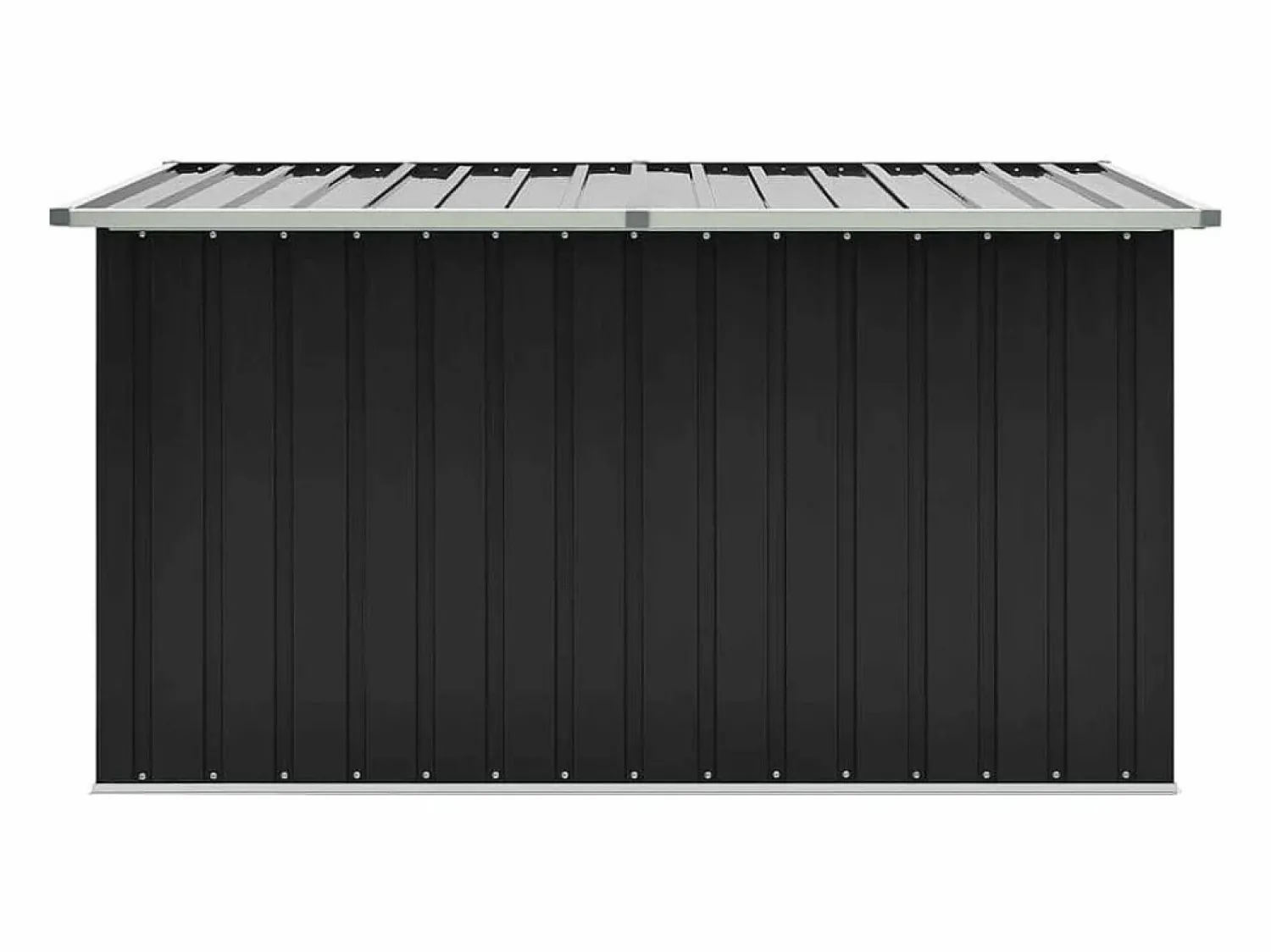 Discount vidaxl Caja de almacenaje para jardín 171x99x93 cm Gris antracita