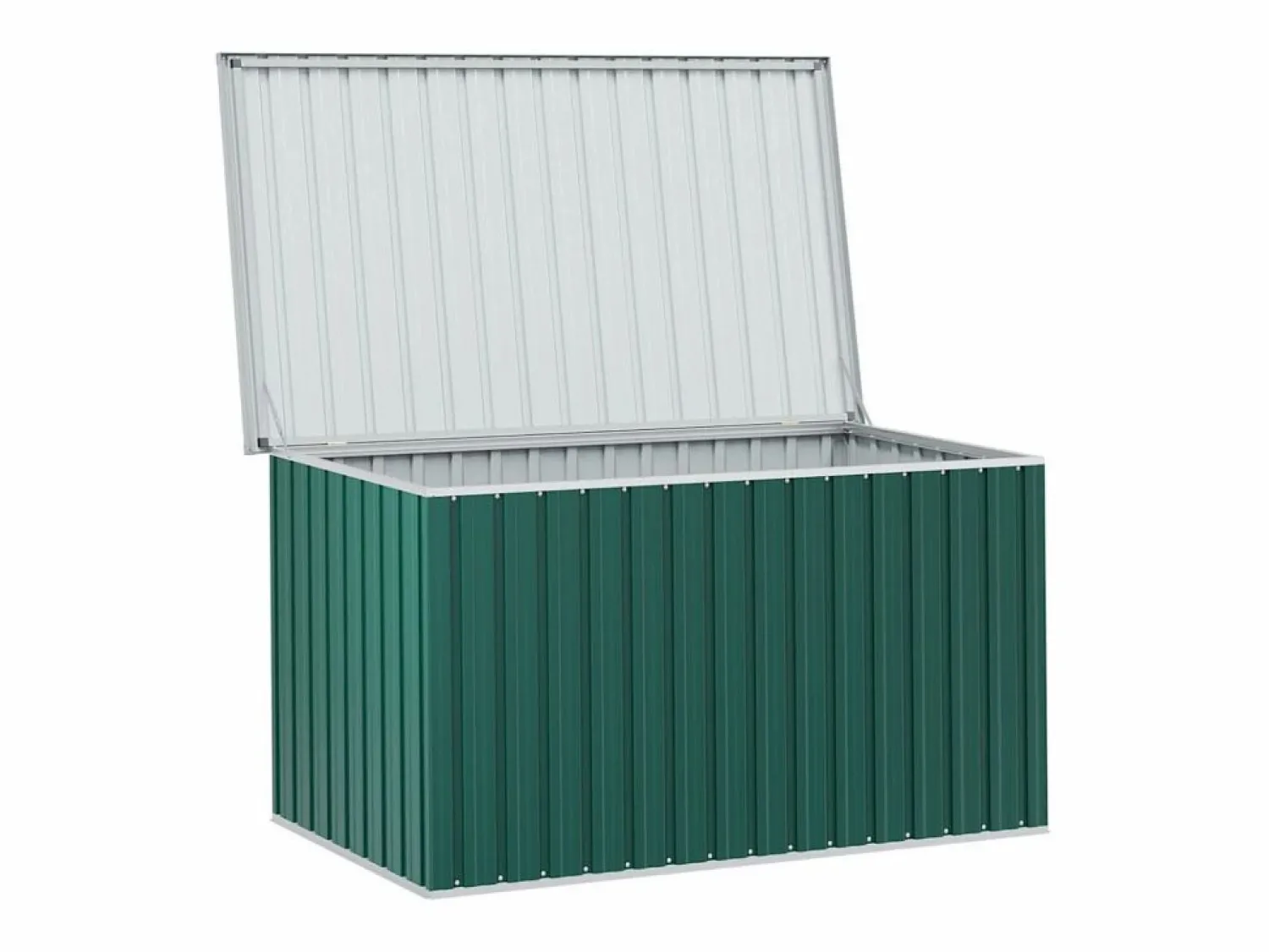 Hot vidaxl Caja de almacenaje para jardín 171x99x93 cm Verde