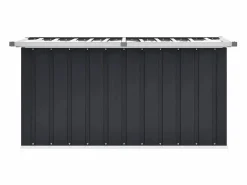 Sale vidaxl Caja de almacenaje para jardín 129x67x65 cm Gris antracita
