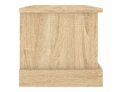 vidaxl Caja de almacenaje roble Sonoma 50x30x28 cm madera de ingeniería