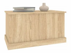 Hot Caja de almacenaje roble Sonoma 70x40x38 cm madera de ingeniería Baúl Y Arcón