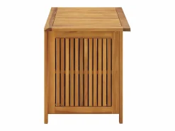 Sale Caja de almacenamiento de jardín 90x50x58 cm madera maciza de acacia Marru00f3n