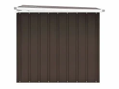 New Caja de almacenamiento de jardín Marrón 149x99x93 cm Armario De Jardín