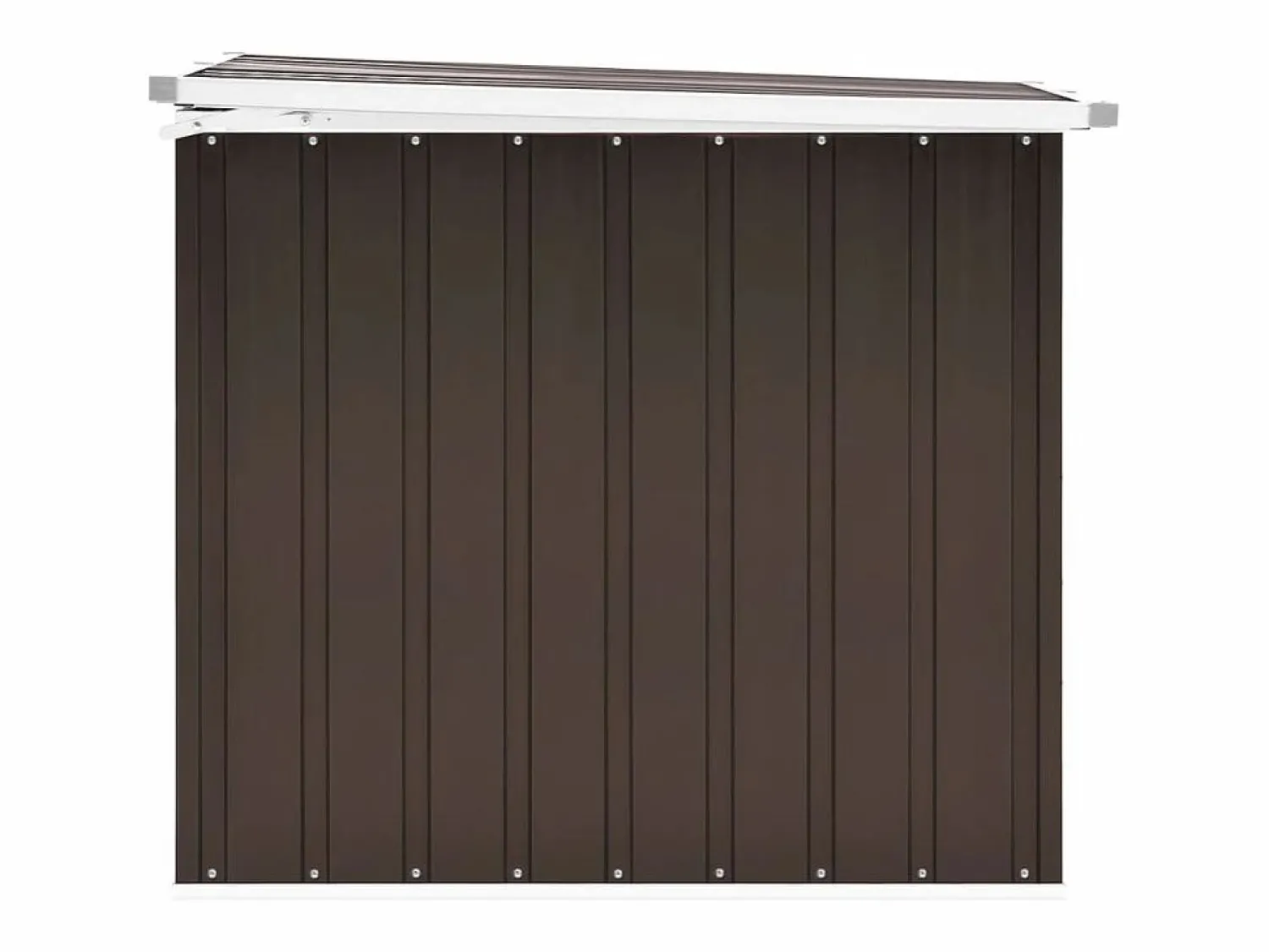 New Caja de almacenamiento de jardín Marrón 149x99x93 cm Armario De Jardín