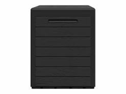 vidaxl Caja de almacenamiento de jardín 78x44x55 cm