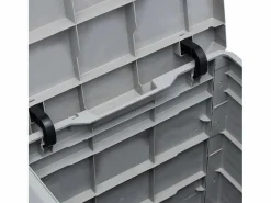 Best Caja de almacenamiento de jardín 90 L claro ES365125 Gris