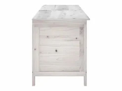 Online Caja de almacenamiento de jardín blanca de madera maciza de abeto Armario De Jardín