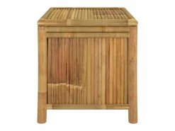 New Caja de almacenamiento de jardín 60x52x55 cm Bambú Armario De Jardín