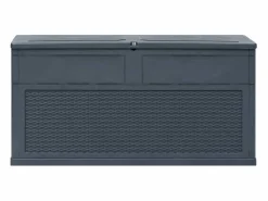 Clearance Caja de almacenamiento para jardín 320 L Antracita Armario De Jardín