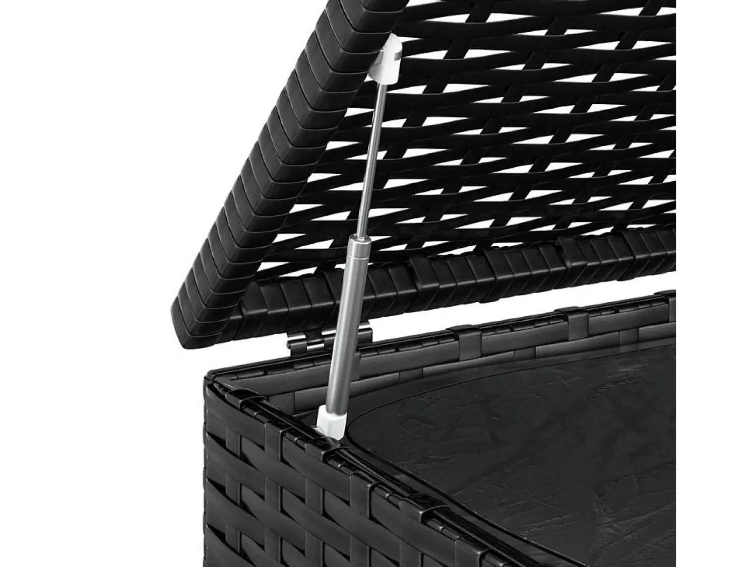 Sale Caja de cojines para jardín Resina mimbre 100x97,5x104 cm Armario De Jardín