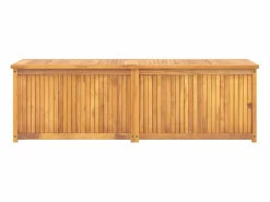 Caja de jardín 175x50x55 cm Madera maciza de teca Marru00f3n