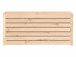 Caja de jardín 101x50,5x46,5 cm madera maciza de pino Armario De Jardín