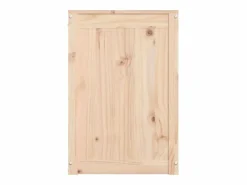 Caja de lavandería 88,5x44x66 cm Madera maciza de pino