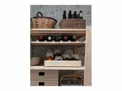 New Caja de madera 40 x 30 x 7 cm Cesta