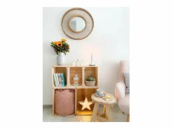 Best Caja de pino macizo apilable - L51,2 x H28 cm Accesorios De Almacenaje|Cesta