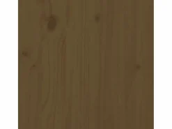 Caja de ropa marrón miel 44x44x66 cm Madera maciza de pino Marru00f3n