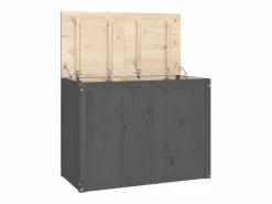 Discount Caja de ropa sucia 88,5x44x66 cm Madera maciza de pino Cesto De Ropa