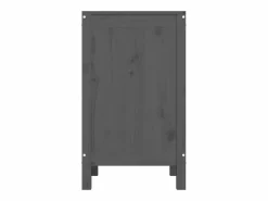 Caja de ropa sucia 44x44x76 cm Madera maciza de pino