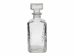 New Cook Concept Caja de whisky con botella y 4 vasos Transparente