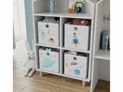 Clearance Caja plegable gris (espacio) 30x30x30 Accesorios De Almacenaje