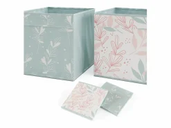 Vicco Caja plegable turquesa 30x30x30